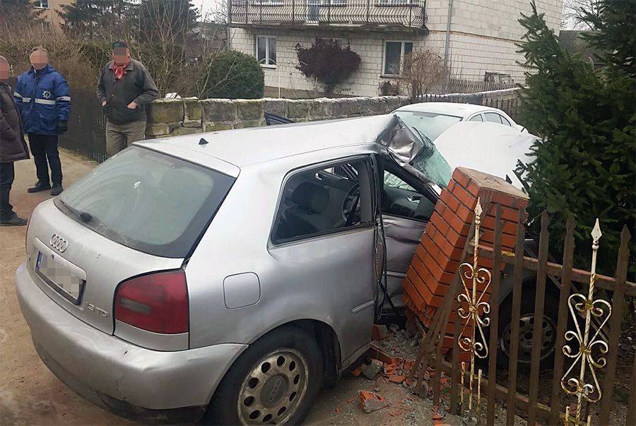 Wypadek w Janczewie [FOTO]