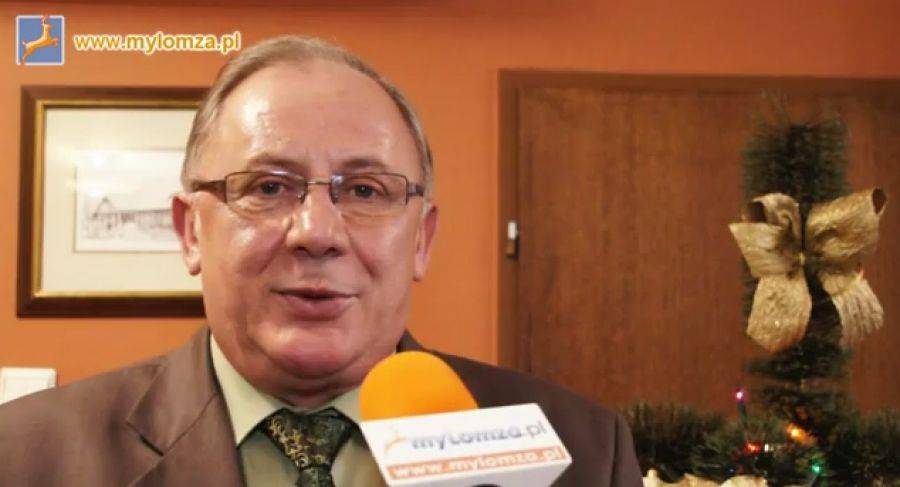 [VIDEO] Prezydent Czerniawski składa życzenia odwiedzającym MyLomza