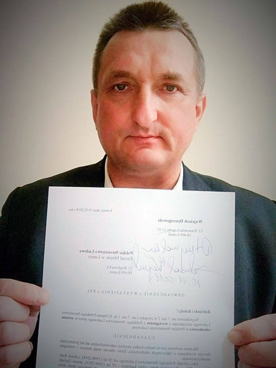 Dzierzgowski odchodzi z PSL