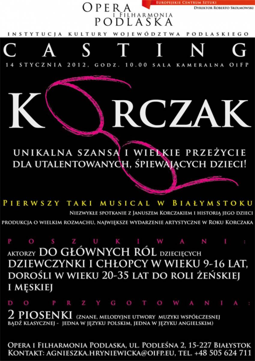 Główni aktorzy poszukiwani
