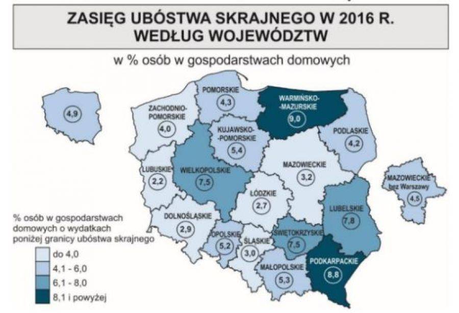 Według GUS podlaskie nie takie biedne