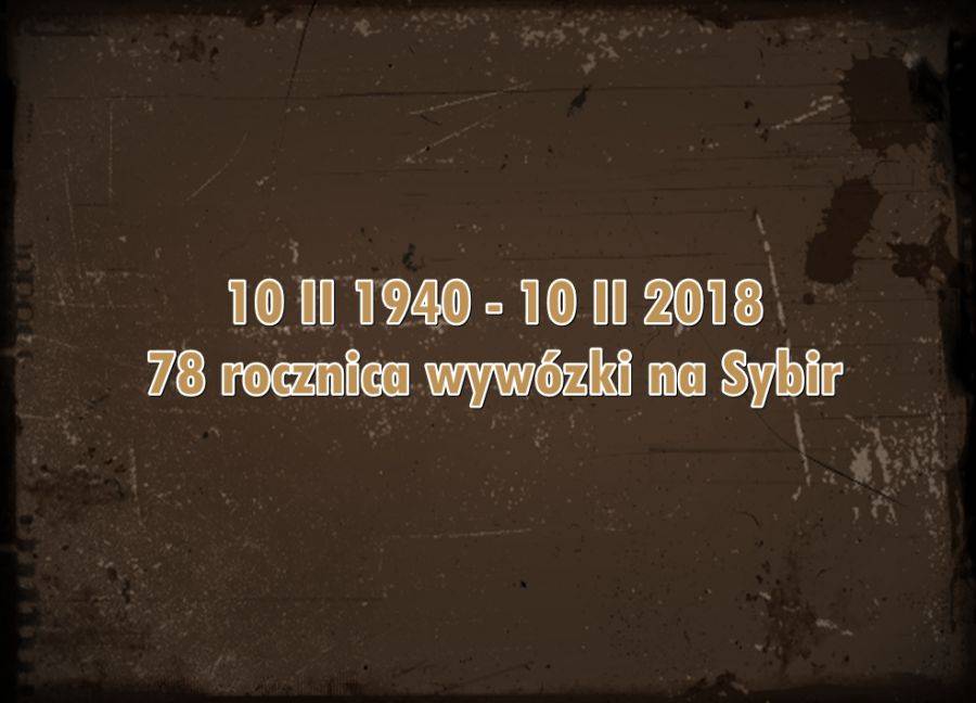 Obchody 78. rocznicy pierwszej deportacji w głąb Rosji