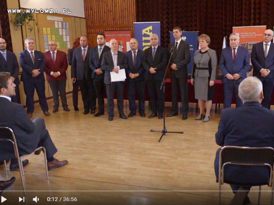 [NA ŻYWO] Śniadowo: Podpisanie umowy na odcinek VIA BALTICA