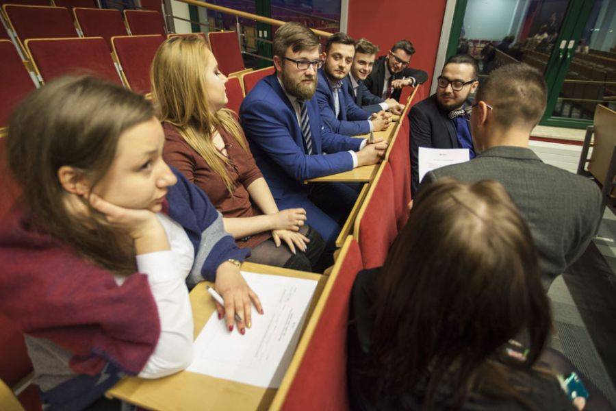 Studenccy samorządowcy w PWSIiP [FOTO]