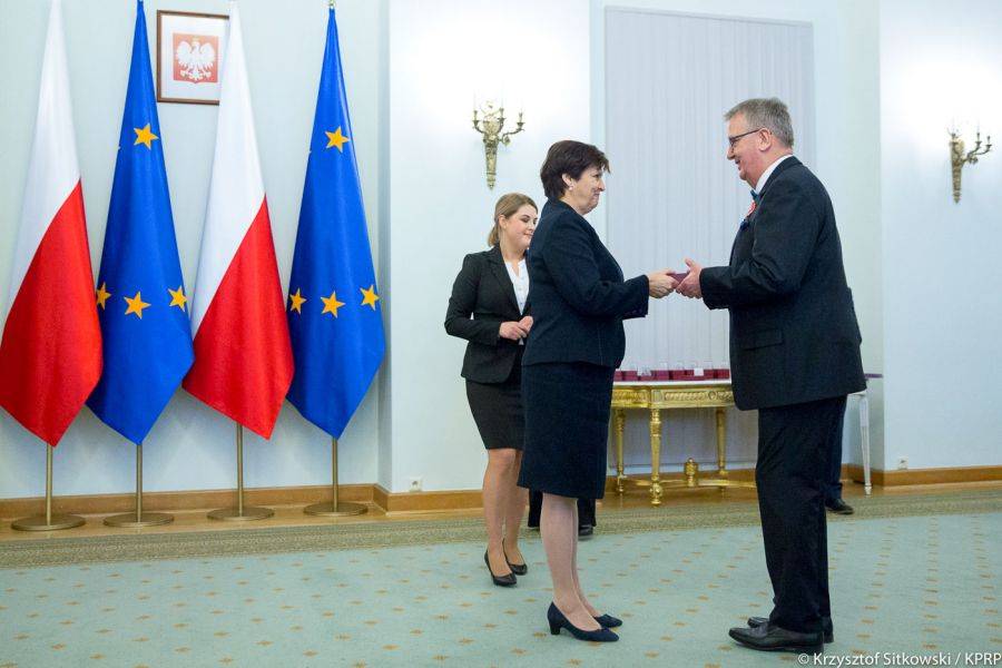Order Odrodzenia Polski dla Emiliana Kudyby