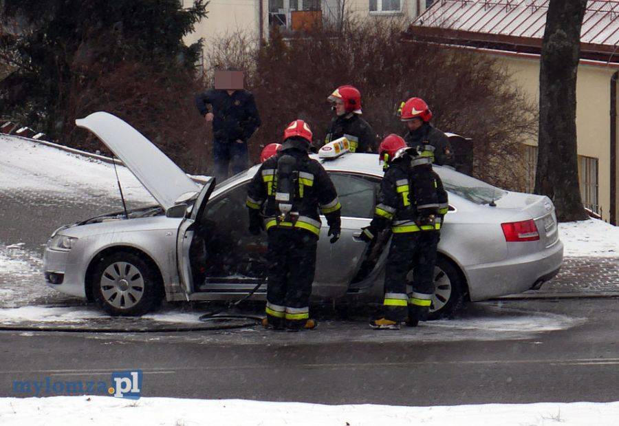 Taxi w ogniu [FOTO]