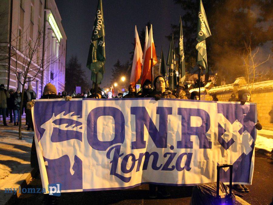 Marsz Pamięci Żołnierzy Wyklętych na ulicach Łomży [VIDEO i FOTO]