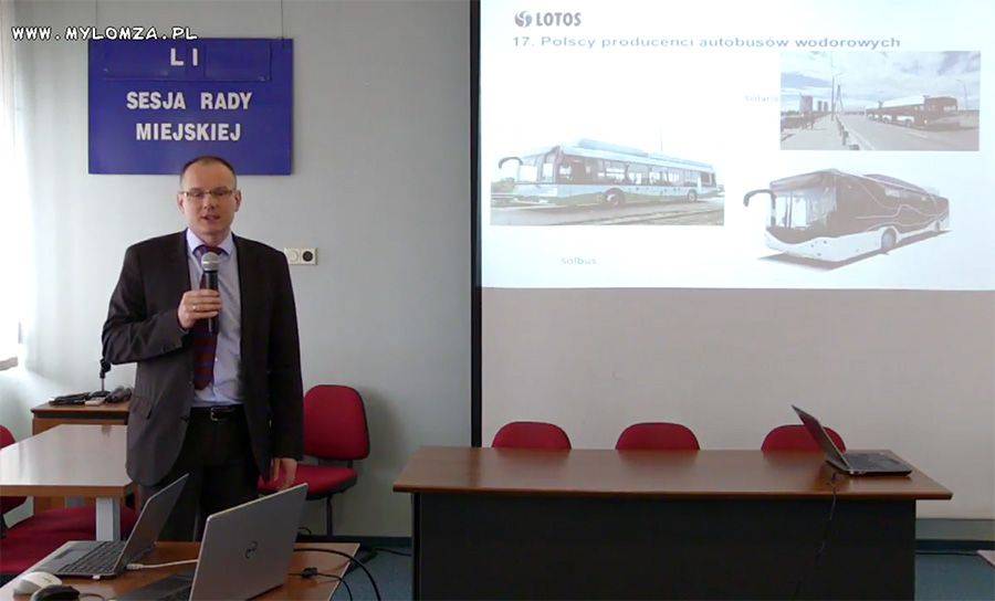 Miejskie autobusy wodorowe w Łomży? [VIDEO]