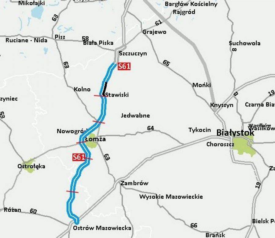 Realizacja fragmentu obwodnicy Łomży jednak dla Włochów
