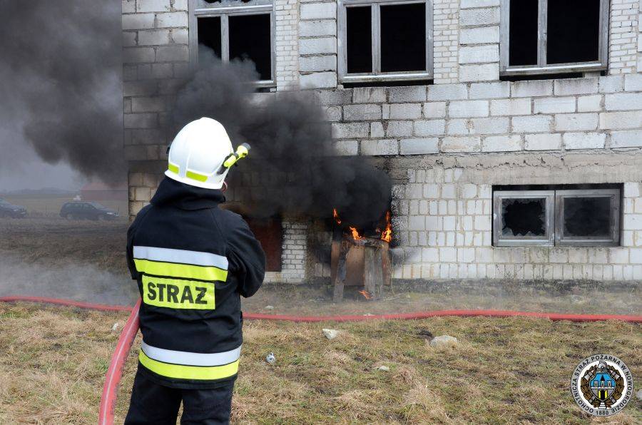 Strażacy ochotnicy ćwiczyli swoje umiejętności [VIDEO i FOTO]