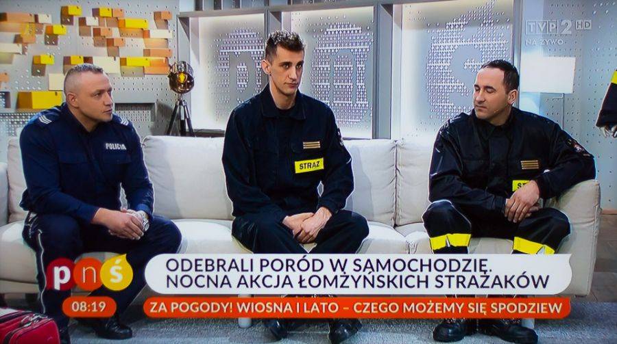Bohaterowie ze straży i policji w 