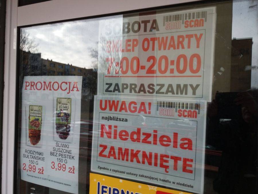 W Szczuczynie i w Grajewie handlowano w niedziele!