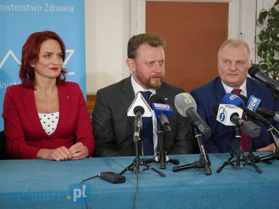 Minister zdrowia z wizytą w łomżyńskim szpitalu [VIDEO i FOTO]