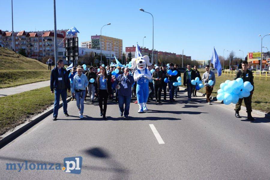 Niebieski Marsz przeszedł przez Łomżę [VIDEO i FOTO]