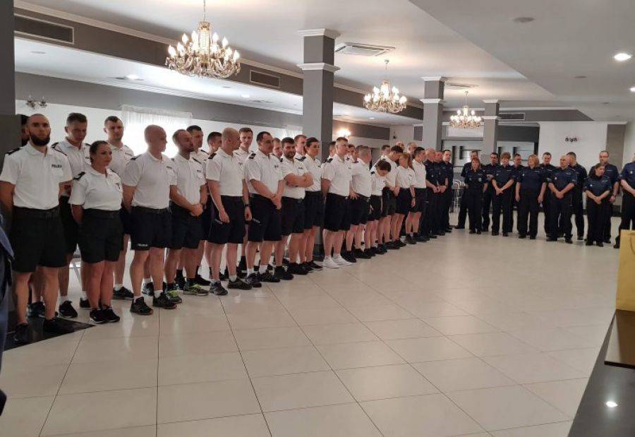 W Łomży trwają Ogólnopolskie Zawody Policyjnych Patroli Rowerowych [FOTO]