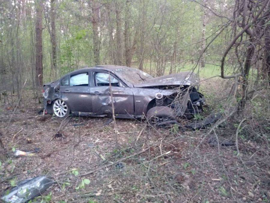 Wypadek na DK64. W akcji śmigłowiec LPR [FOTO]
