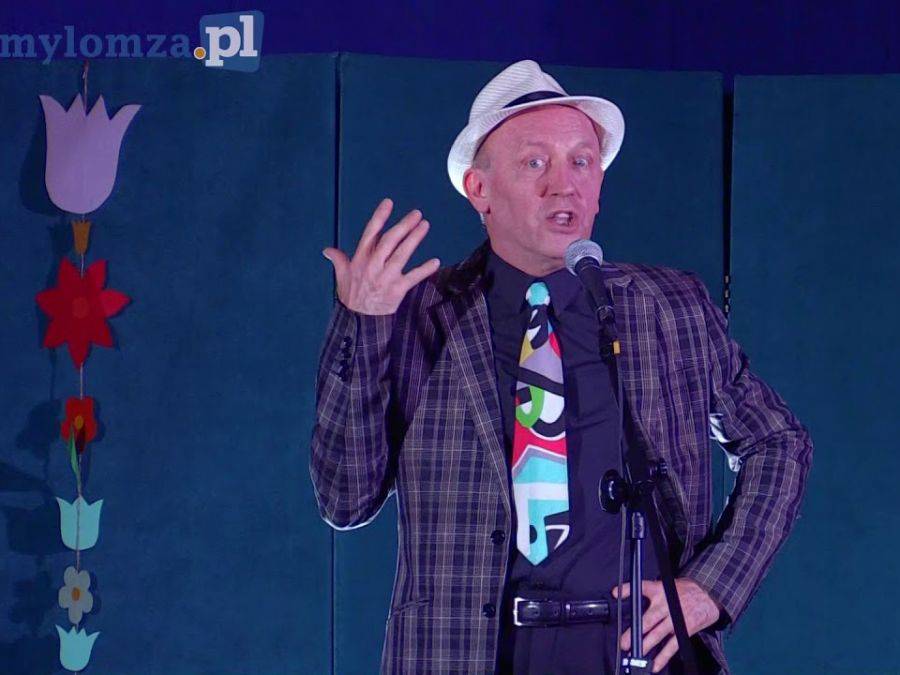 Artur Barciś rozbawił Piątnicę [VIDEO]