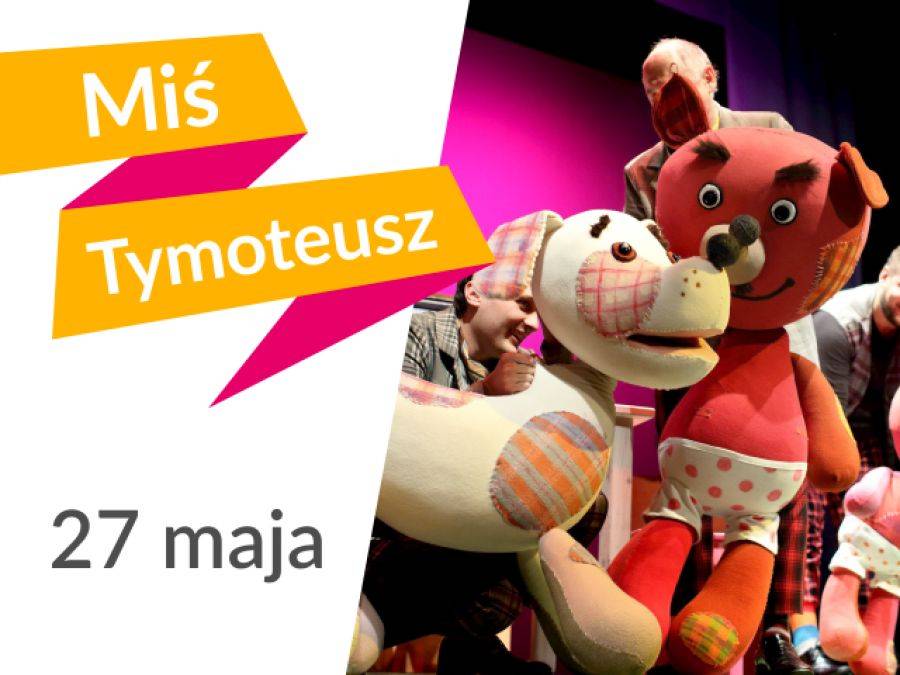 Miś Tymoteusz zaprasza dzieci do Galerii Veneda
