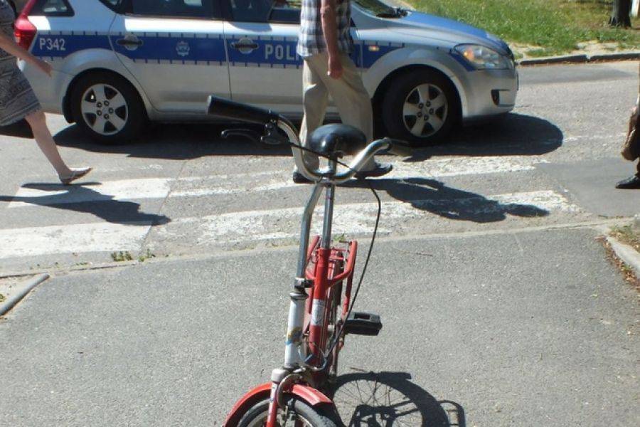 Pił dzień wcześniej i przed wejściem na rower też…