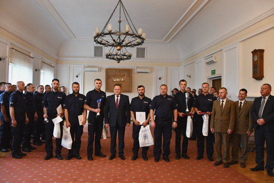 Policjanci z Łomży wśród najlepszych w województwie