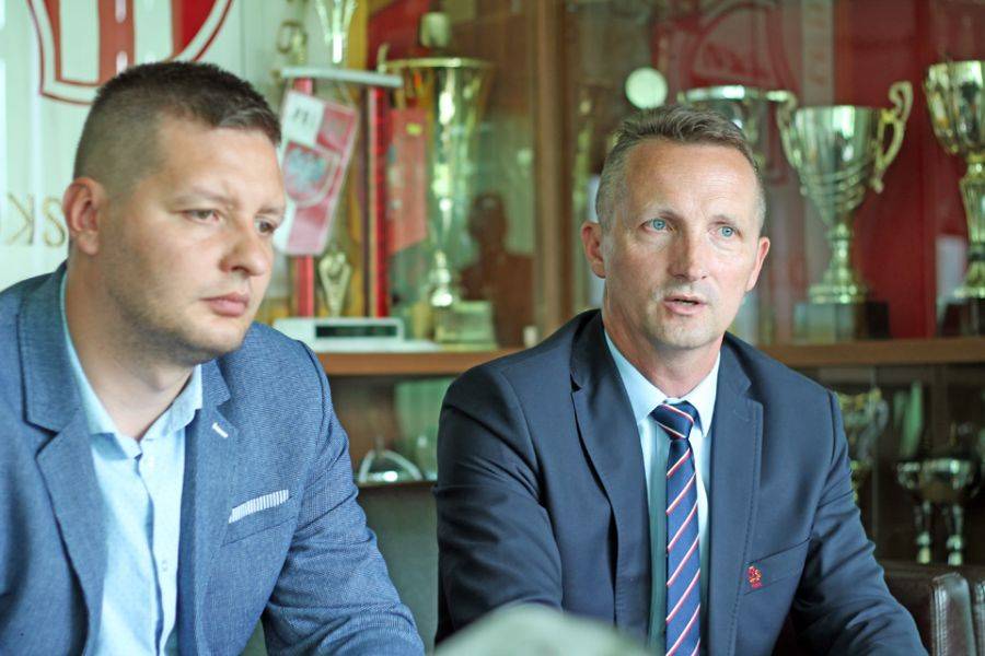 ŁKS Łomża zadowolony ze współpracy z Podlaskim Związkiem Piłki Nożnej  [VIDEO i FOTO]