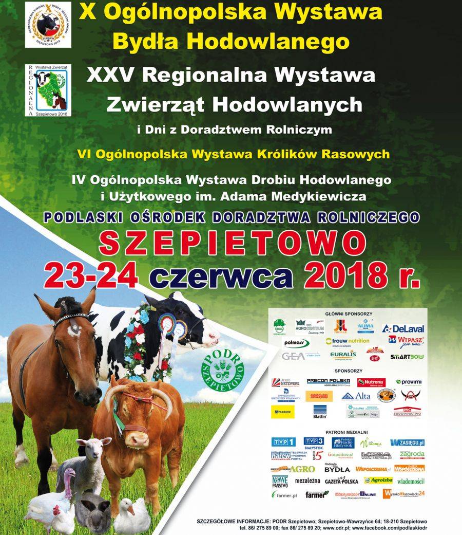 Najpiękniejsze okazy zwierząt hodowlanych w Szepietowie