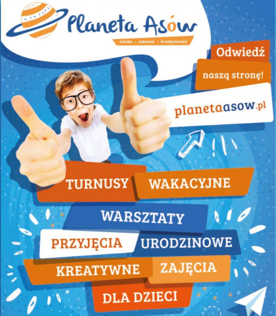 Planeta Asów. Tu spotykają się nauka, zabawa i kreatywność