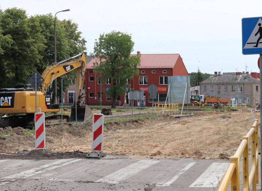 Remont drogi krajowej nr 63 w Kolnie [FOTO]
