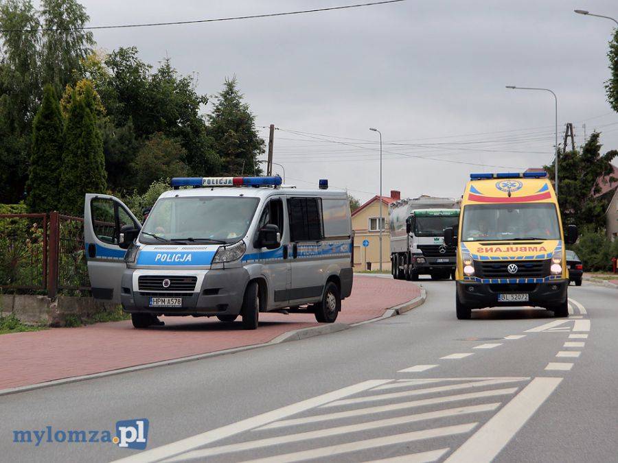 Kobieta przygnieciona przez własne auto