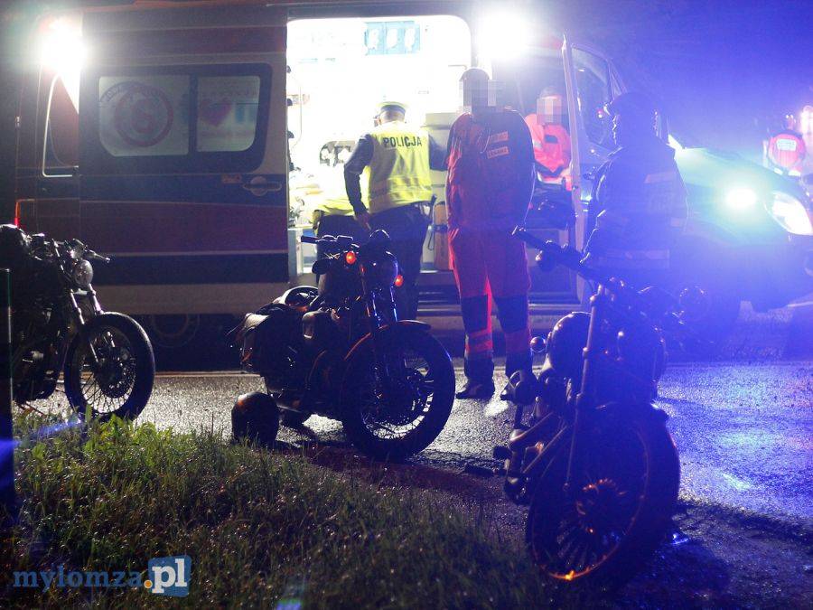Przerwana podróż motocyklistów z Finlandii [FOTO]