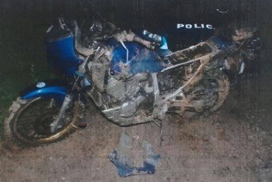 Pijany 23-latek uciekał motocyklem przed policją