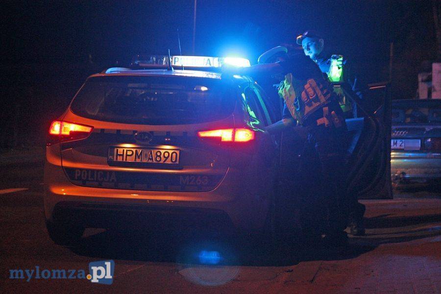 Kierujący pod wpływem alkoholu wiózł dzieci
