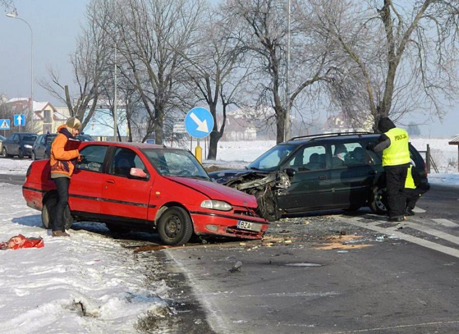 [FOTO] Wypadek na Szosie Zambrowskiej