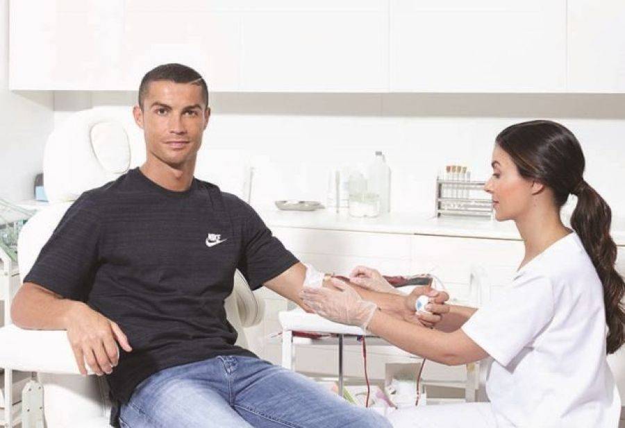 Cristiano Ronaldo został ambasadorem krwiodawstwa w Białymstoku