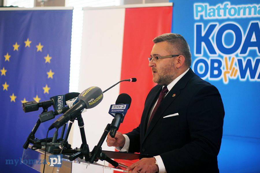 [LIVE] Konferencja prasowa Platformy Obywatelskiej w Łomży