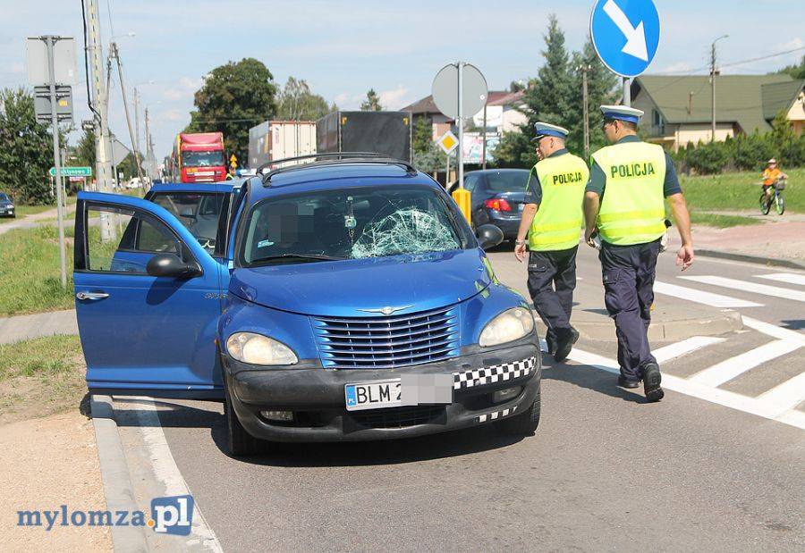 Potrącenie w Konarzycach [FOTO]