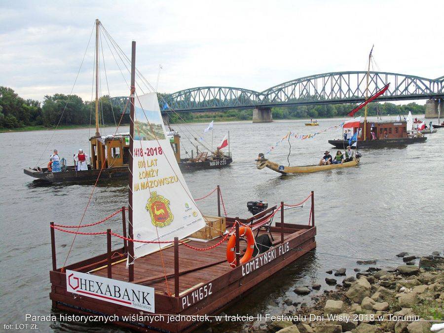 „Łomżyński Flis” z wizytą na II. Festiwalu Wisły [FOTO]
