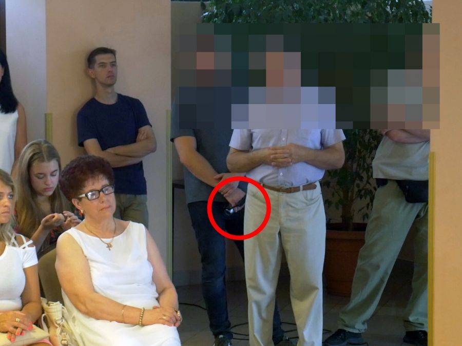 Policyjni tajniacy na prezentacji kandydatki PiS 