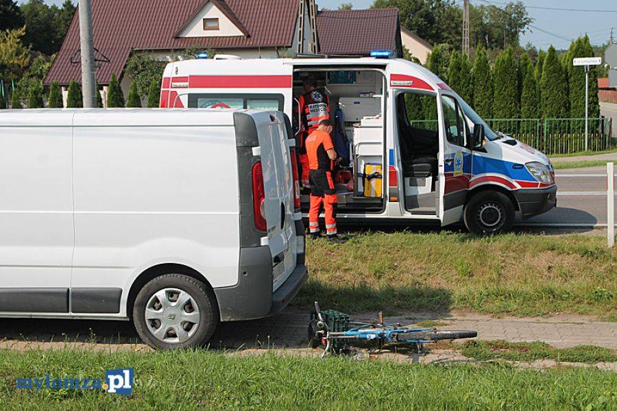Potrącenie pieszego w Konarzycach [FOTO]