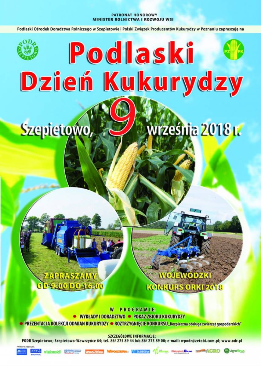 Podlaski Dzień Kukurydzy w Szepietowie