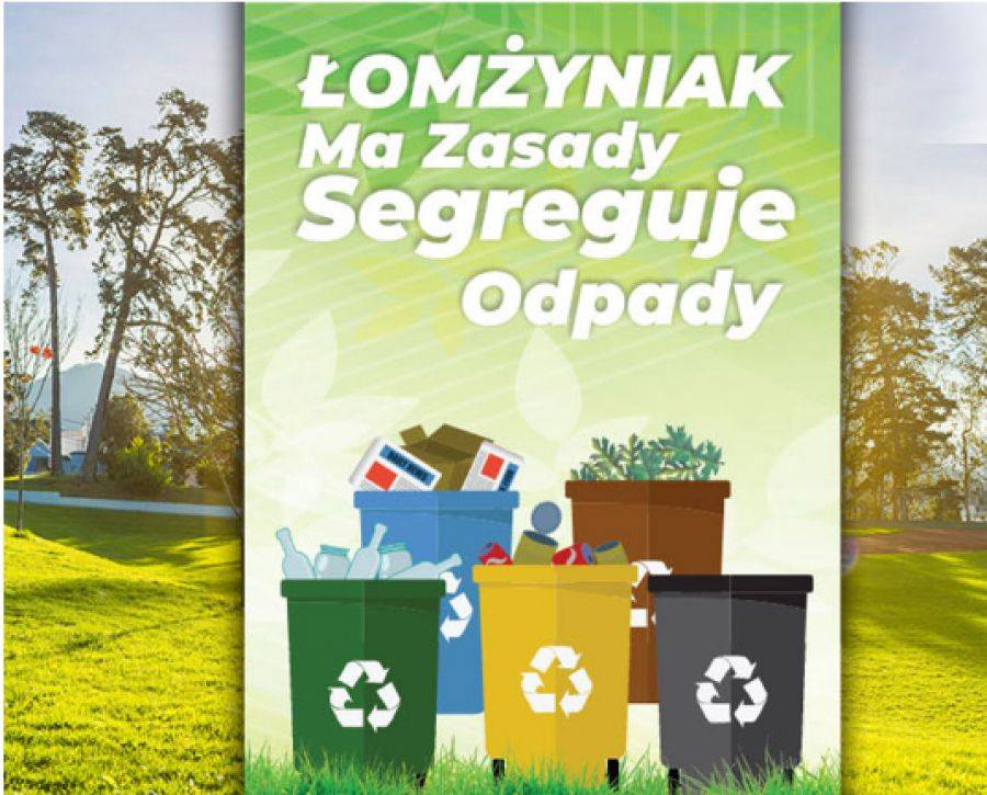 Selektywna zbiórka odpadów. Łomżyniak ma zasady segreguje odpady