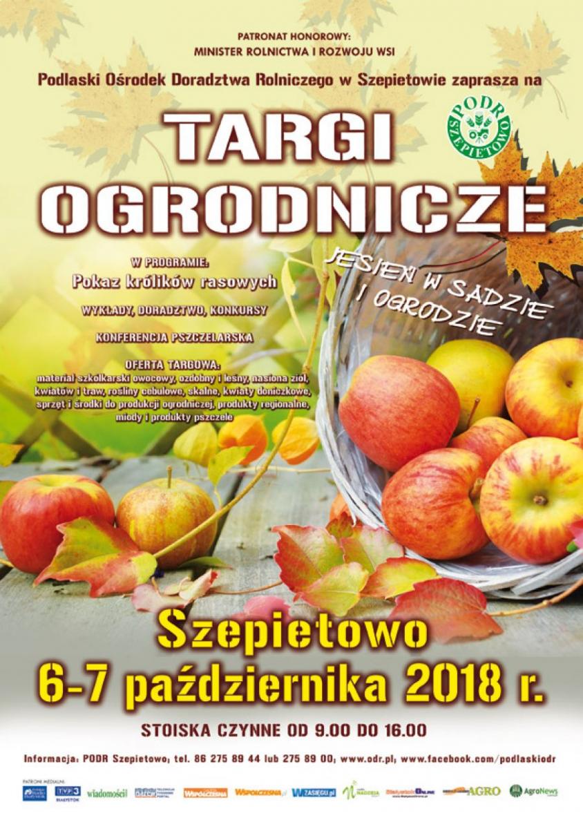 Zapraszamy na Jesienne Targi do Szepietowa