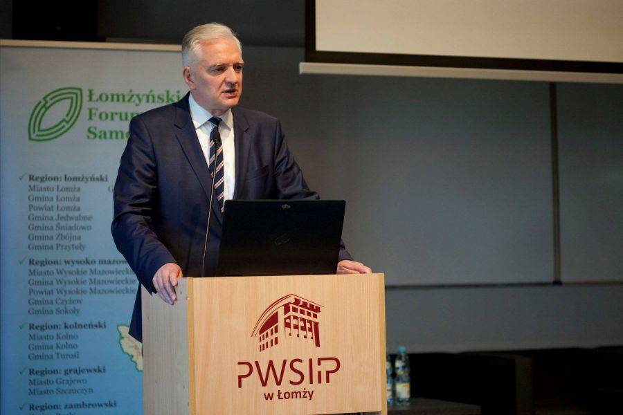 Nauka - Biznes - Administracja: Jarosław Gowin w Łomży [VIDEO i FOTO]
