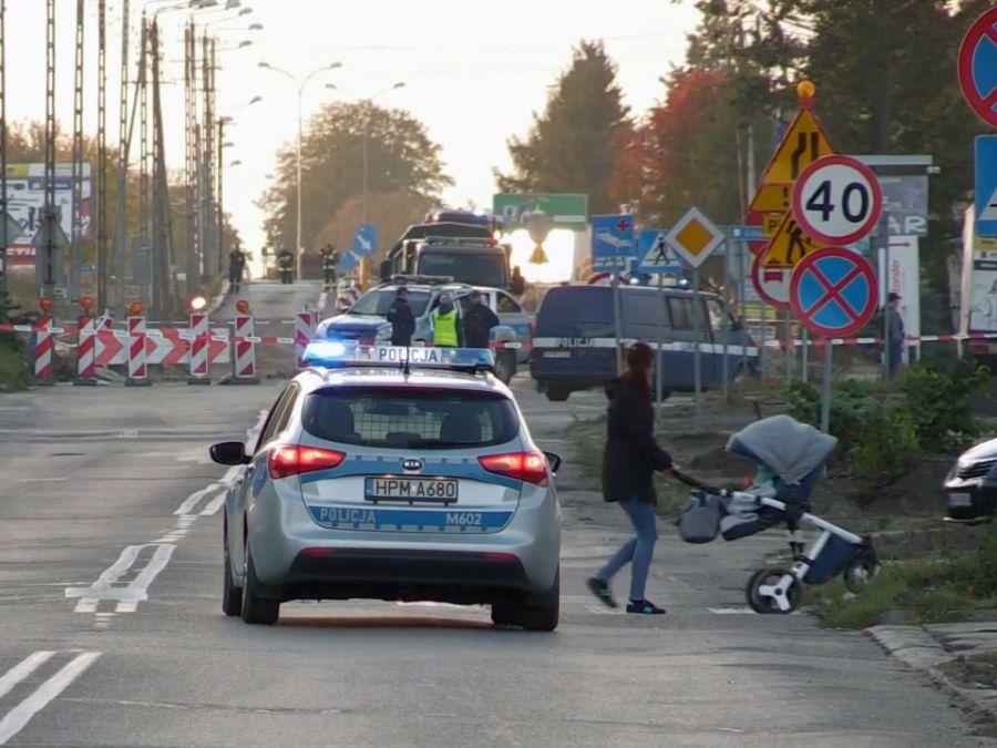 Ewakuacja Kolna: znaleziono dwa niewybuchy [VIDEO]