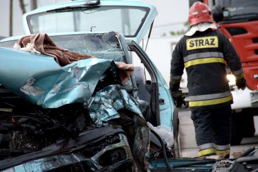 Śmiertelny wypadek na DK66