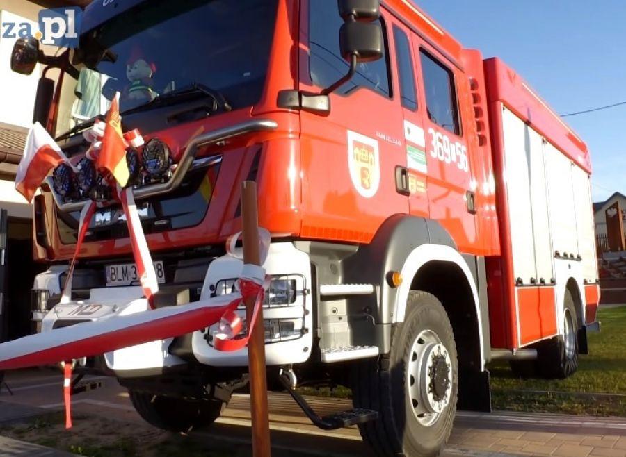 OSP Podgórze z nowym wozem [VIDEO]