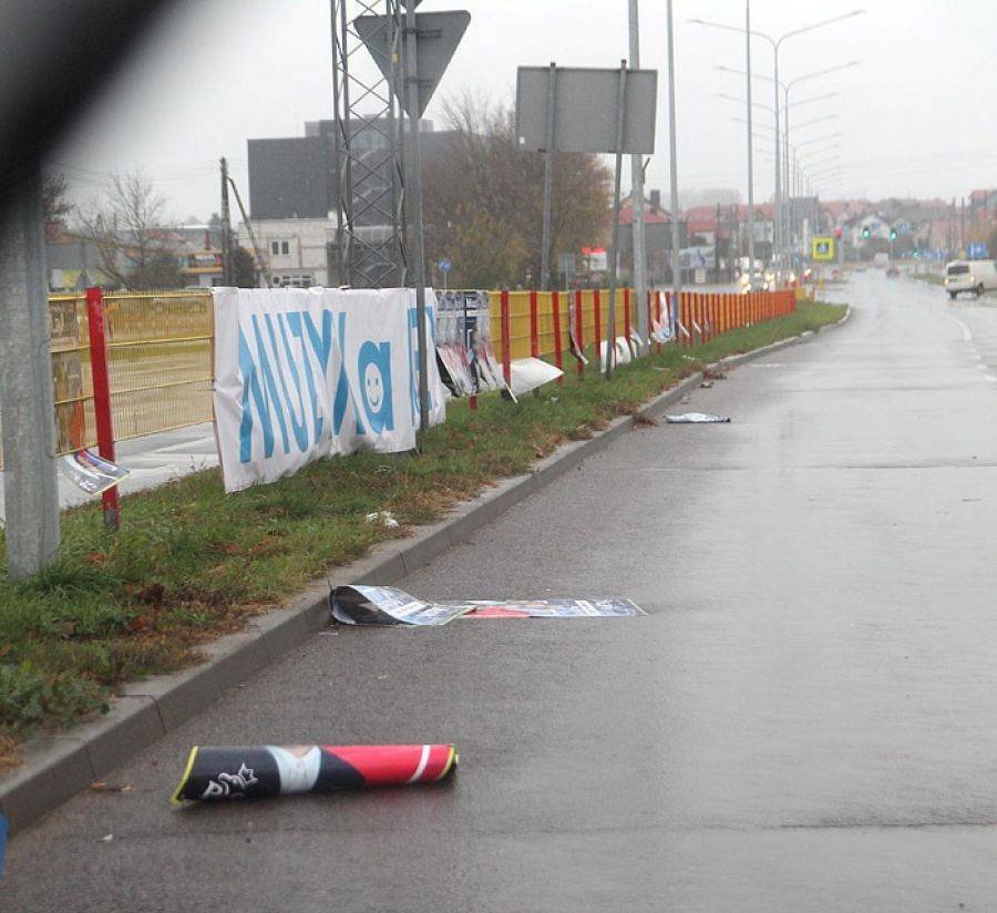 Smutny krajobraz po wyborach [FOTO]