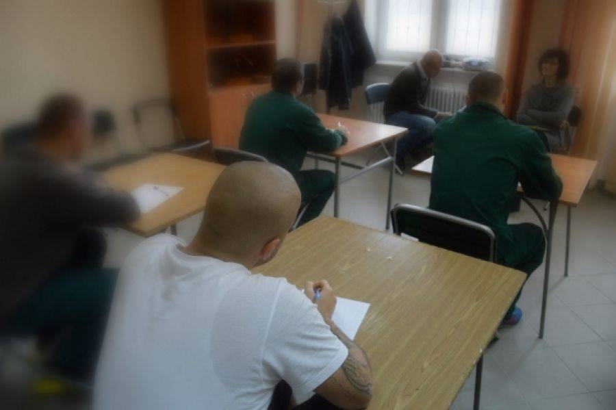 Skazani piszą dyktando [FOTO]