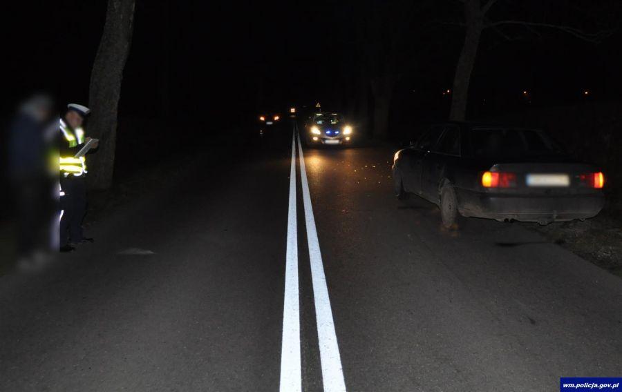 Mimo poszukiwań, nie znaleziono potrąconej osoby