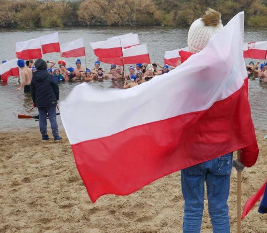 100 morsów w Narwi na 100-lecie odzyskania Niepodległości [FOTO i VIDEO]